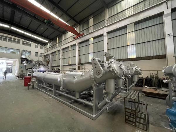 Continuous Woven Fabric Dyeing Machine 380V 50HZ High Efficiency