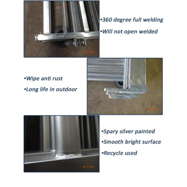 30*60*1.6mm Oval Pipe economic Full Welded Used Horse Corral Panels For Farm