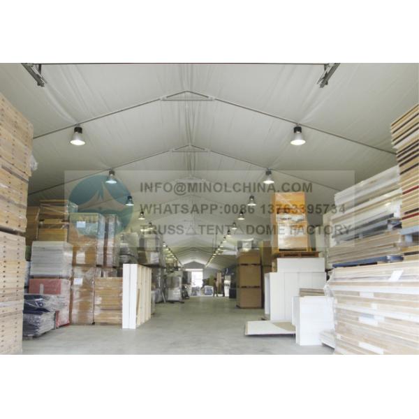 Large Scale DIN 4102 B1 Aluminium Warehouse Tent Weatherproof