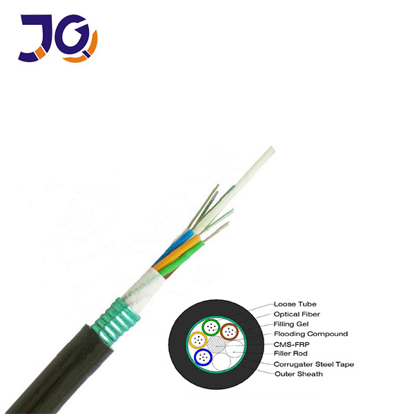 Производитель волоконно-оптических кабелей GYTS GYFTS G652D Fiber Outdoor armored Fiber Cable 96 core