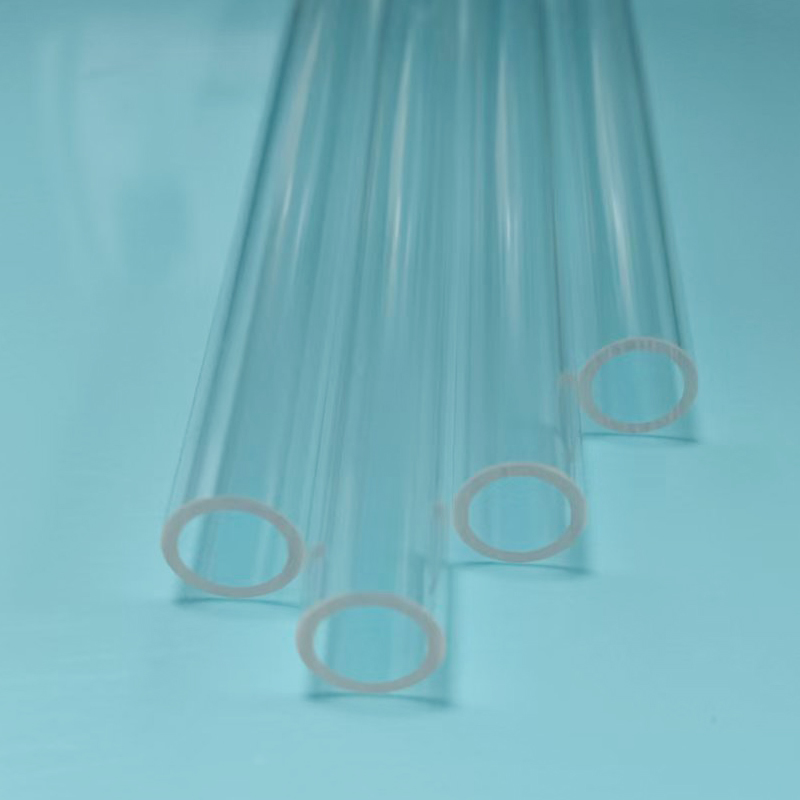 Round Clear Fused Quartz Tubing OD 7mm ID 5.25mm Length 84mm Borosilicate 3.3 Laboratory