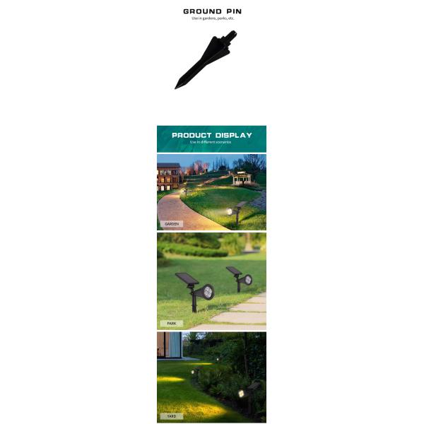 Energy Saving Solar Light Outdoor Wireless Motion Detector Led Lamp with Solar Panel