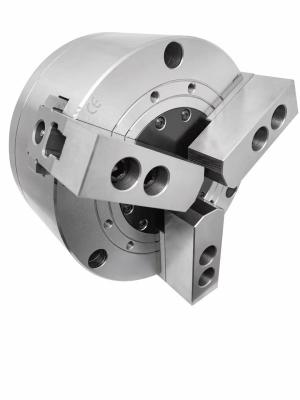 Solid three-jaw pneumatic chuck