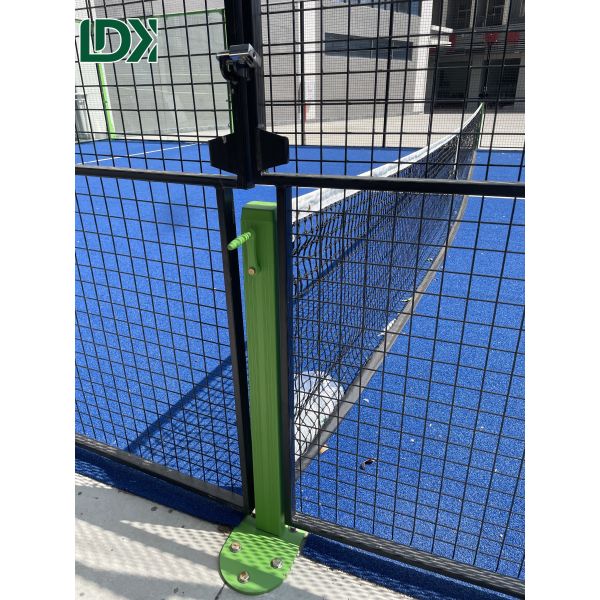 Terrains de padel panoramiques Pro à 360 degrés en verre trempé de 12 mm, standard de compétition en extérieur