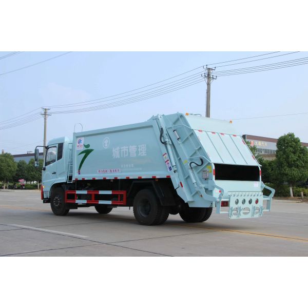 4X2 12000liters Refuse Collector Truck Compressed Garbage Compactor Truck