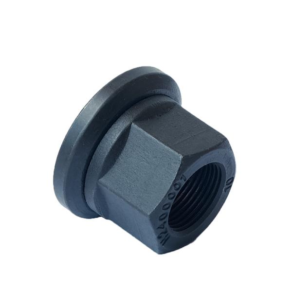 Zinc Plated Truck Nut Covers Black For Repair 35CrMo Material