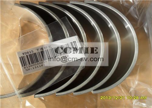 Diesel WD615 Weichai Engine Parts Connecting Rod Bearing Shell for Heavy Duty tractor