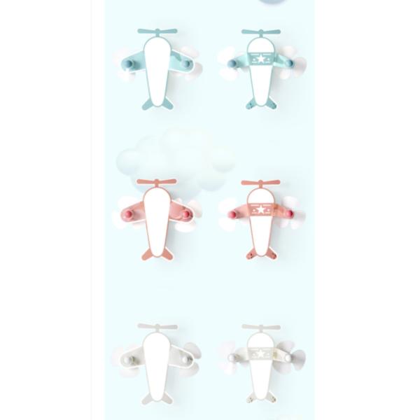 Household Bedroom Ceiling Light Children'S Room Aircraft Fan Light Frequency Conversion Integrated Invisible Ceiling Fan