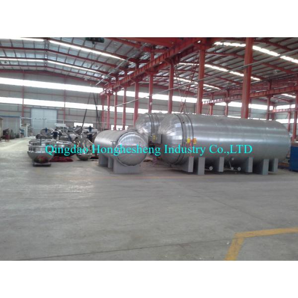 Autoclave Rubber Roller Vulcanization Tank 1200*3000mm 1500*4000mm