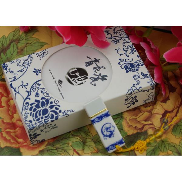 1GB~32GB blue and white porcelains  Chinese style USB Flash Drives supply OEM