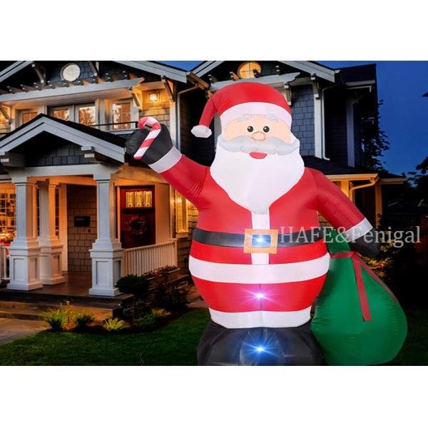 12 футовый гигантский рождественский надувный декор с светодиодными огнями