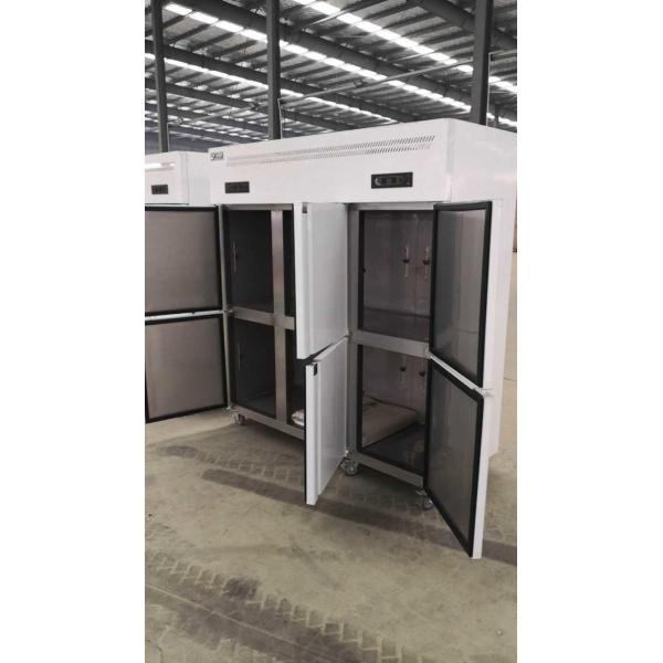 Six Door Stainless Steel Freezer For Meat Ice Cream Fresh Keeping