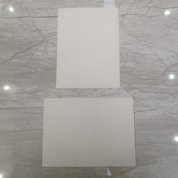 Paintable Textured Fiberglass Wallcovering Decorative Linen & Diamond Patterns For Interior Design