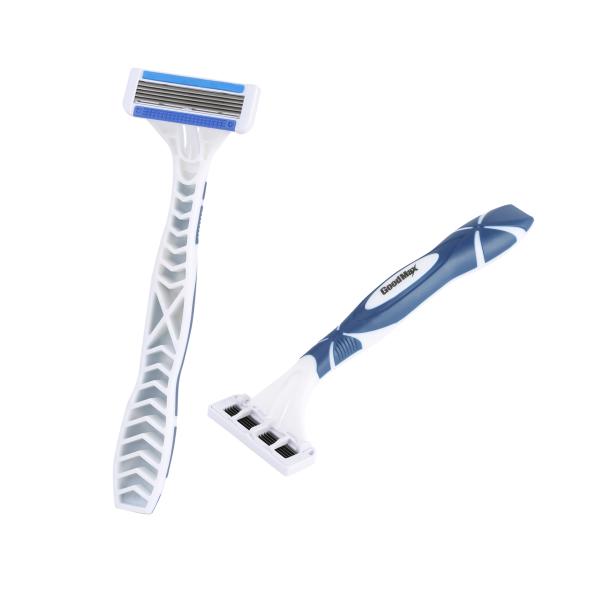 Smooth Glide New Style Razors 5 Blade Shaver With Aloe Vitamin E Lubricant Strip