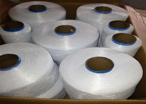 Branco cru do fio desencapado alto do Spandex do tecido da tenacidade 560D para produtos do bebê