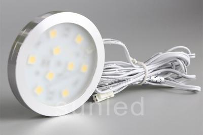 Diodo emissor de luz liso portátil sob a certificação do CE ROHS da economia de poder da iluminação do armário