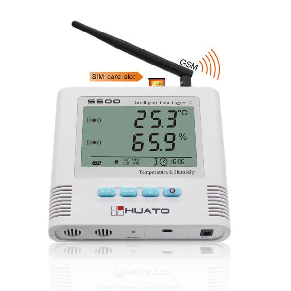Monitoração de temperatura de Sms, bateria do bloco do monitor 9v da temperatura da G/M