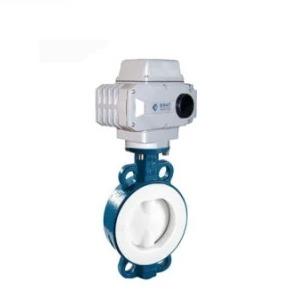 DN40 - DN1000 IP67 Electric Butterfly Valve With Normal Temperature