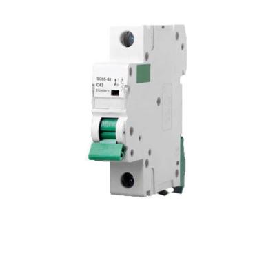 High Quality electrical DC single double pole 1P 2P 3P 4P 40-125A 1A 2A 3A 4A 3 phase MCB mini circuit breakers