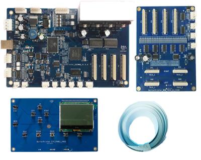 O prato principal Kit Printer Parts For Thermal das cabeças 7610 dobro transfere a impressora a jato de tinta Flatbed Printer Board de Dtf