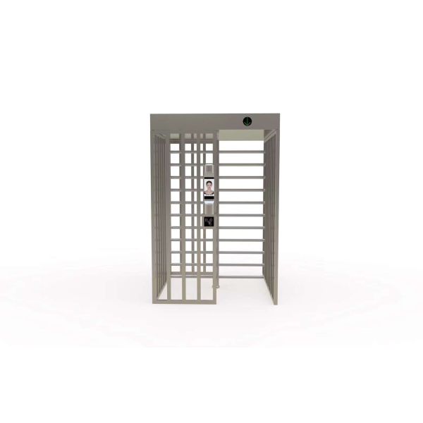 Gym Access Control System Radio Frequency Identification Fingerprint QR Code Facial Recognition Full-Height Rotating Door