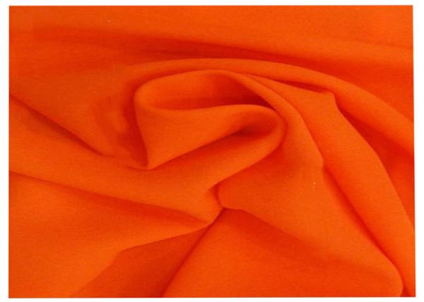 Twill Fluorescent Yellow Fabric Fire Resistant Clothing Material 32x32 Yarn Count