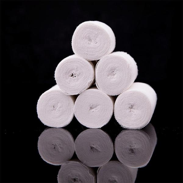O ISO 100% puro absorvente médico do CE de Gauze Bandage do tecido de algodão certificou