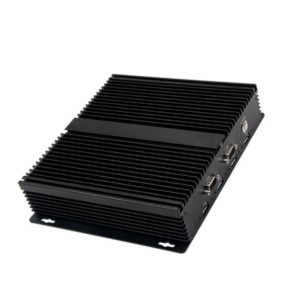 Dual Core I7-3517U Industrial Mini PC Fanless 8 USB 6COM DC 12V Power