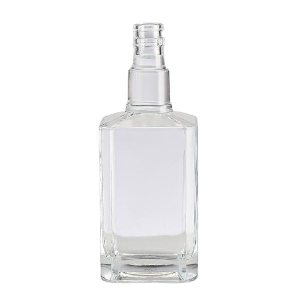 200 мл высокая стеклянная бутылка для вина и ликера Прозрачное стекло резиновый проводки Тип уплотнения