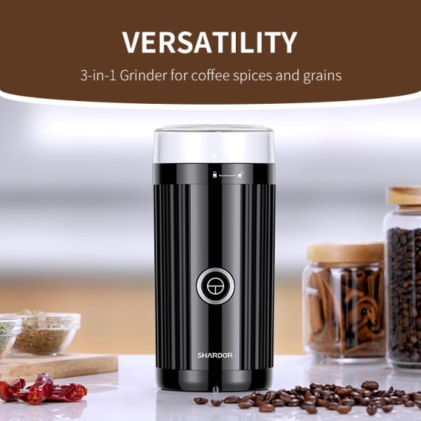 ABS Easy Clean Coffee Machine Small Commercial Coffee Bean Grinder Machine Appliance ETL