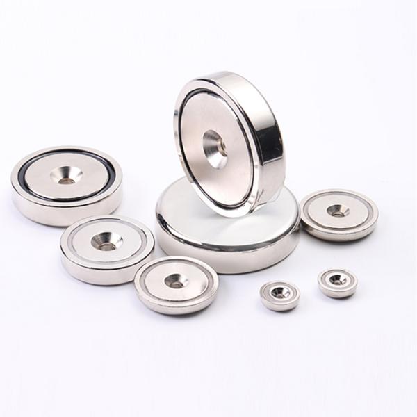 High Pulling Force Countersunk Neodymium Disc Magnets N52 with Composite NdFeB Material