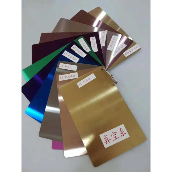 Plaque d'acier inoxydable miroir d'or ASTM Standard AISI 304 8K Plaque d'acier inoxydable miroir d'or