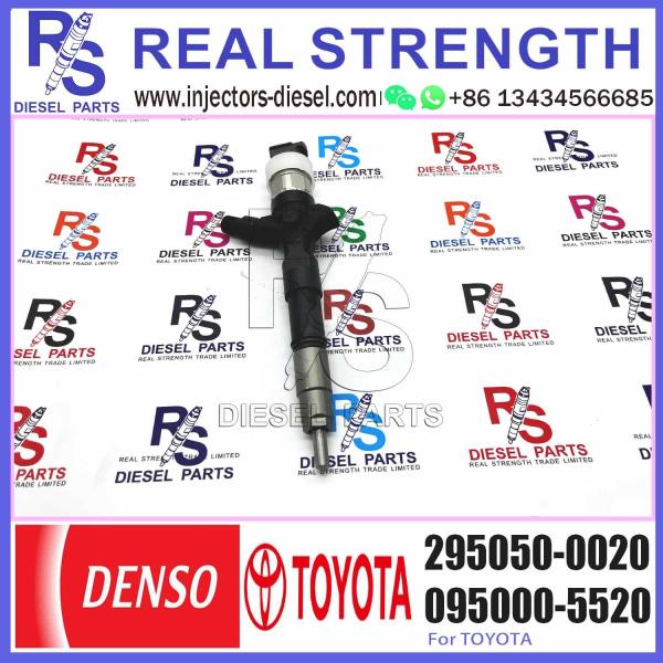 Diesel Fuel Common Rail Injector 295050-0020 For Toyota 1KD 2KD 23670-30190 23670-0020