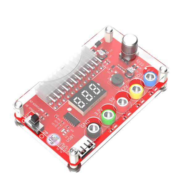 ATX Power Supply Breakout Board и акриловый корпус для легкой установки