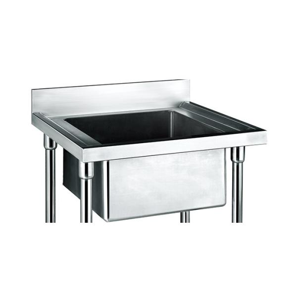 Раковина нержавеющей стали одиночная для кухни моя 700*700*800+150мм, поставляя еду раковина