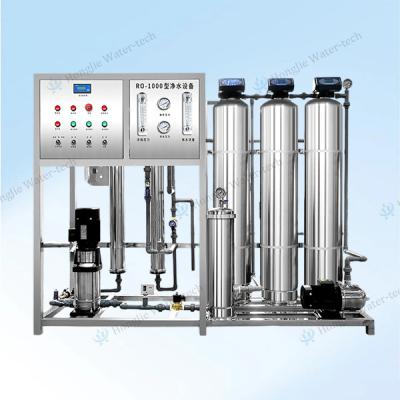 Machine à eau pure à haute efficacité énergétique 1200L/H RO pour l'industrie alimentaire et des boissons
