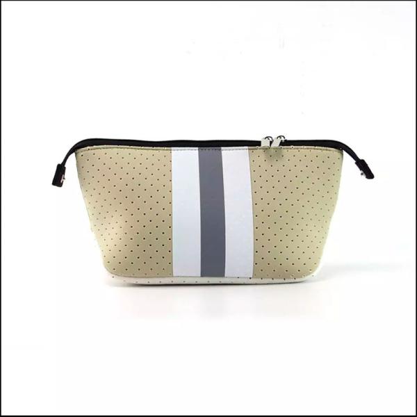 Zipper Closure Neoprene Makeup Bag for Cosmetics Convenience and Waterproof Protection
