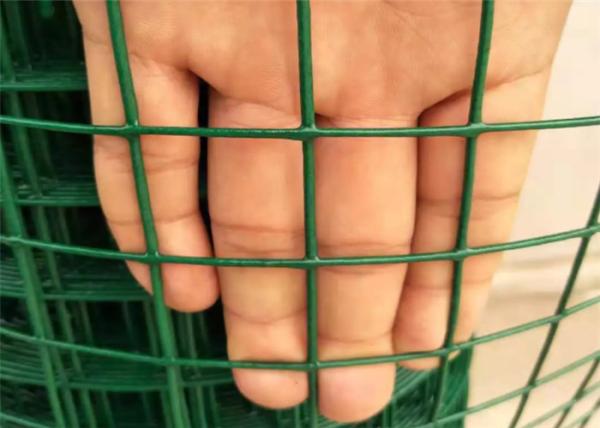 Matting revestido de Mesh Welded Rolls Green Fence do fio de 2x18m SOLDADO plástico