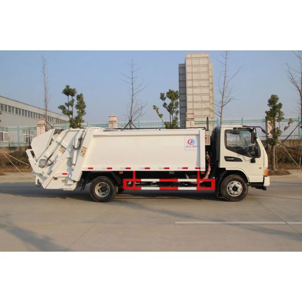 JAC 6cbm Municipal Compressed Waste Collection Trucks 8tons Refuse Compactor Truck