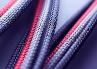 Isolation thermique de douille en nylon tressée résistante d'abrasion pour l'industrie militaire