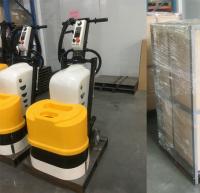Deux machine de meulage concrète de sol de mosaïque triphasé des plats 380V