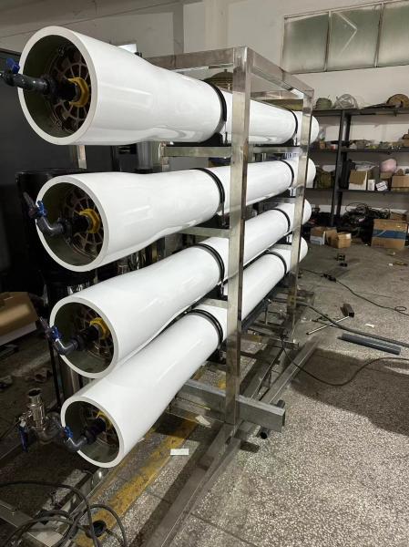 Filmtec Membrane Industrial RO System With 98% Salt Rejection Rate