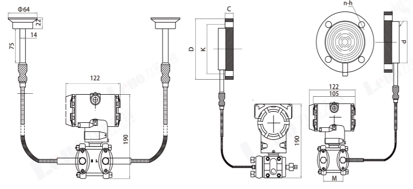 Flange-type and Insert-type Liquid  Level Transmitter
