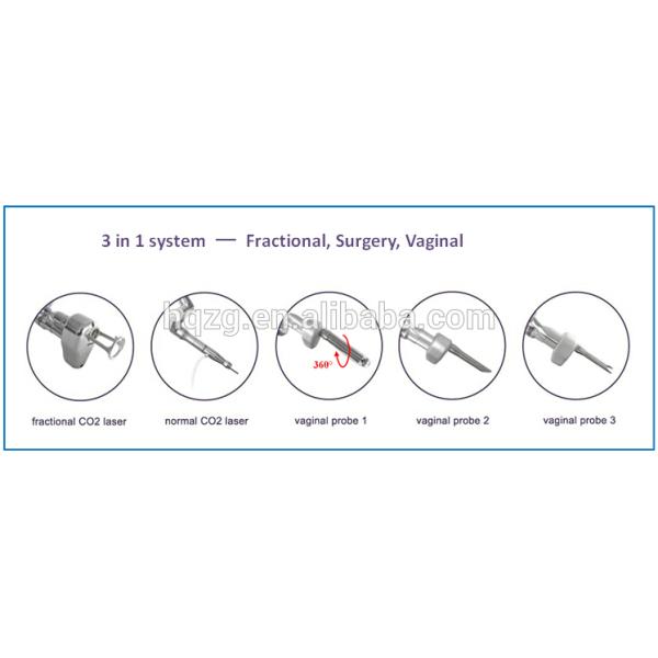 Vagina Tightening Beauty Therapy Equipment Scar Removal RF Fractional Co2 Laser Machine