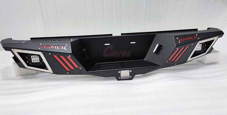 Стальной Offroad задний бампер для ренджера Hilux Revo Виго грузового пикапа