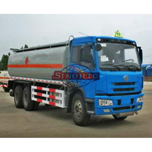 15 - 20 Tons Fuel Oil Delivery Truck , FAW J5P Cabin Fuel Delivery Truck
