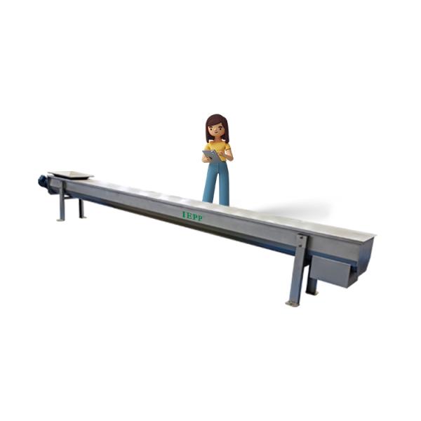 Factory-Supplier U Type Sludge Mud Cake Transport Machine Spiral Flight WWTP Slurry Shaftless Screw Conveyor Pump Motor Farms