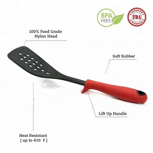 Haisheng 7pcs Cookware Set Including Nylon Kitchenware Utensil Sets for Kitchen Wares