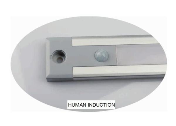 Double Row Cabinet LED Lighting System PIR Induction 400 / 600 / 900 * 30 * 9mm