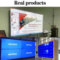 46 55 exhibición video de Digital Signage LCD del regulador de la pared de la pulgada 3x4 4x4 4K Lcd